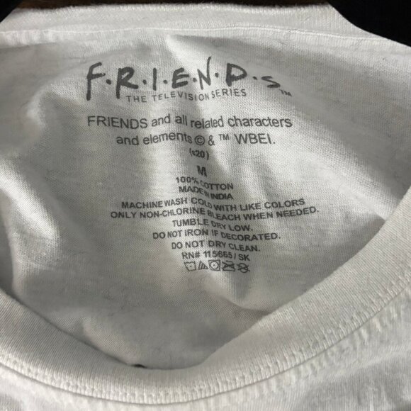 Friends Central Perk‎ Cropped Long Sleeve Medium - Picture 6 of 7